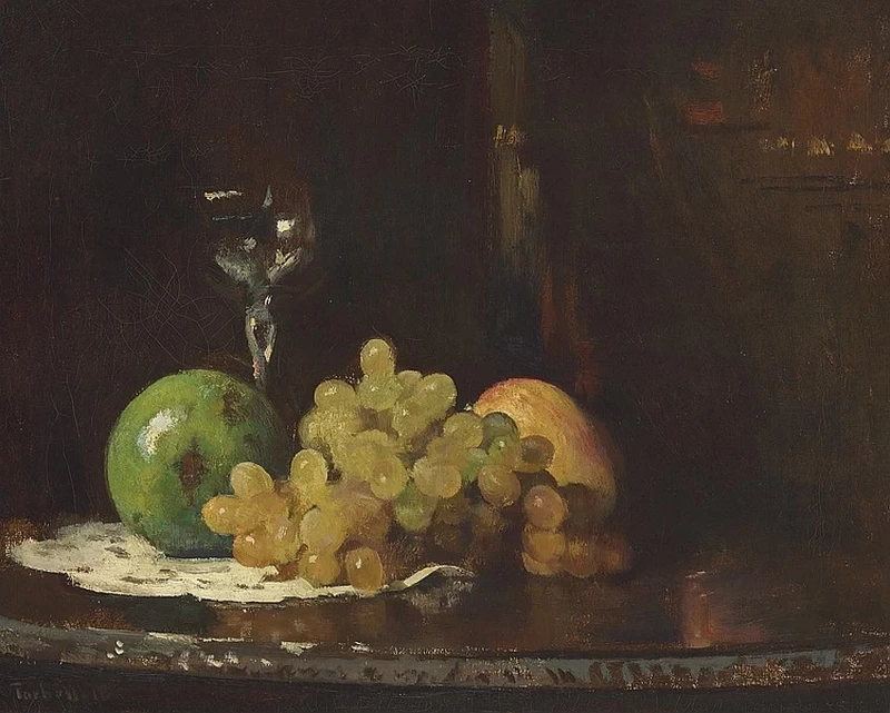 Edmund Tarbell - Natura morta con frutta